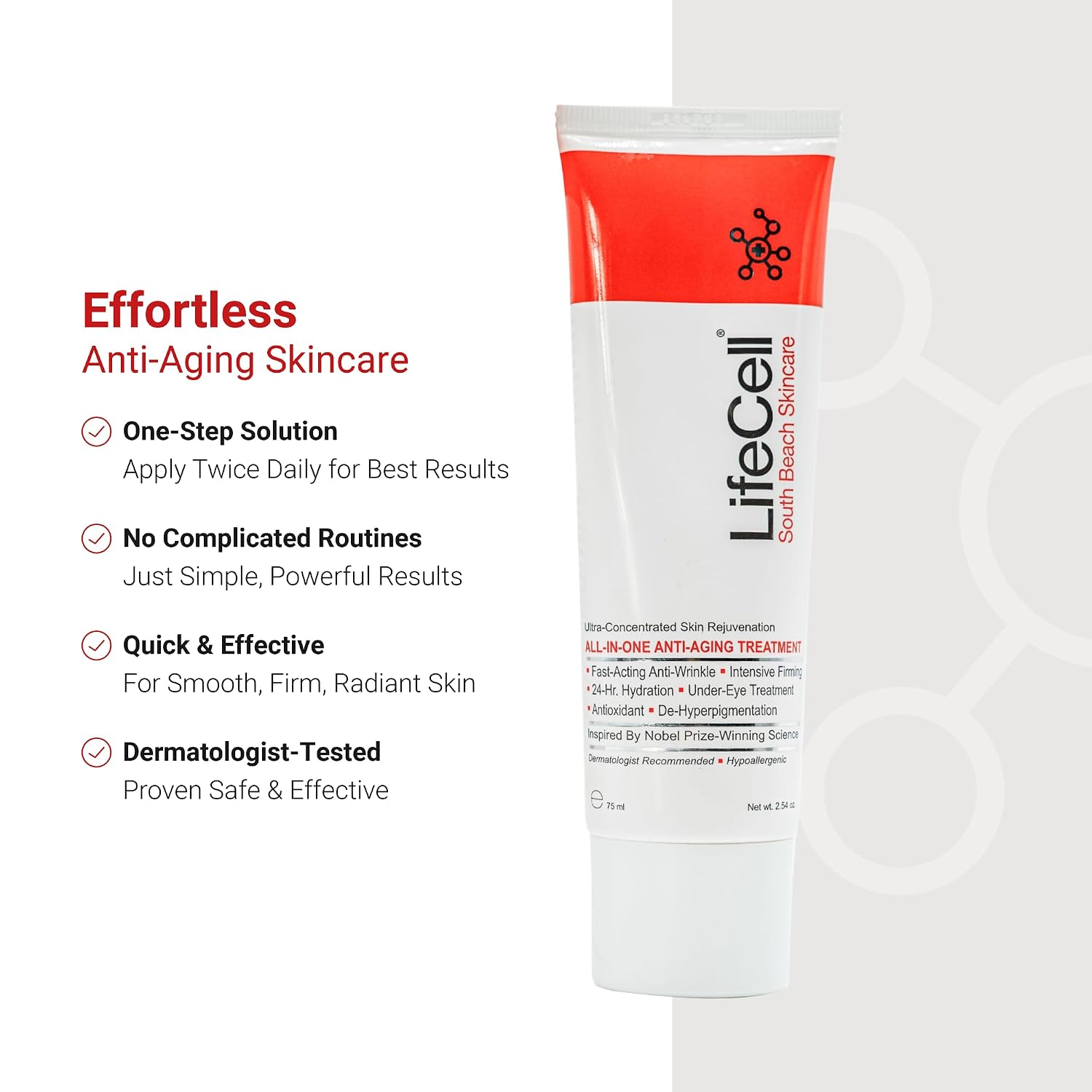 LifeCell Skin All in One Anti-aging Treatment 2.54 Oz